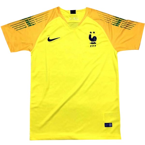 Maillot Football France Gardien 2018 Jaune